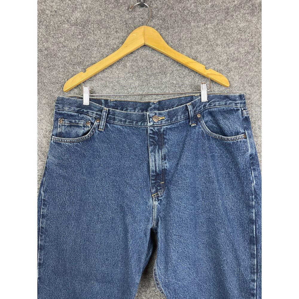 Wrangler Jeans Men's 42 X 30 Blue Relaxed Fit 100% Cotton - Picture 2 of 9